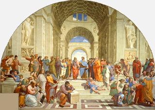 Raphael's School of Athens painting